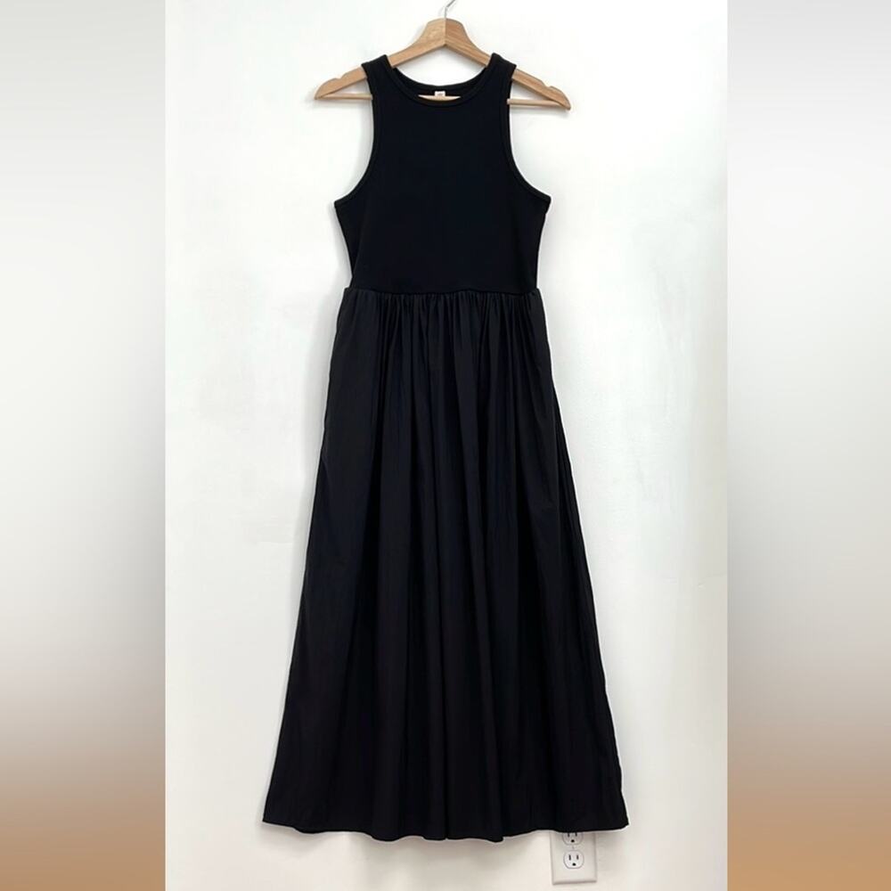 Anthropologie Daily Practice First Light Mixed Media Tank Minimal Maxi Dress XS - Picture 3 of 13